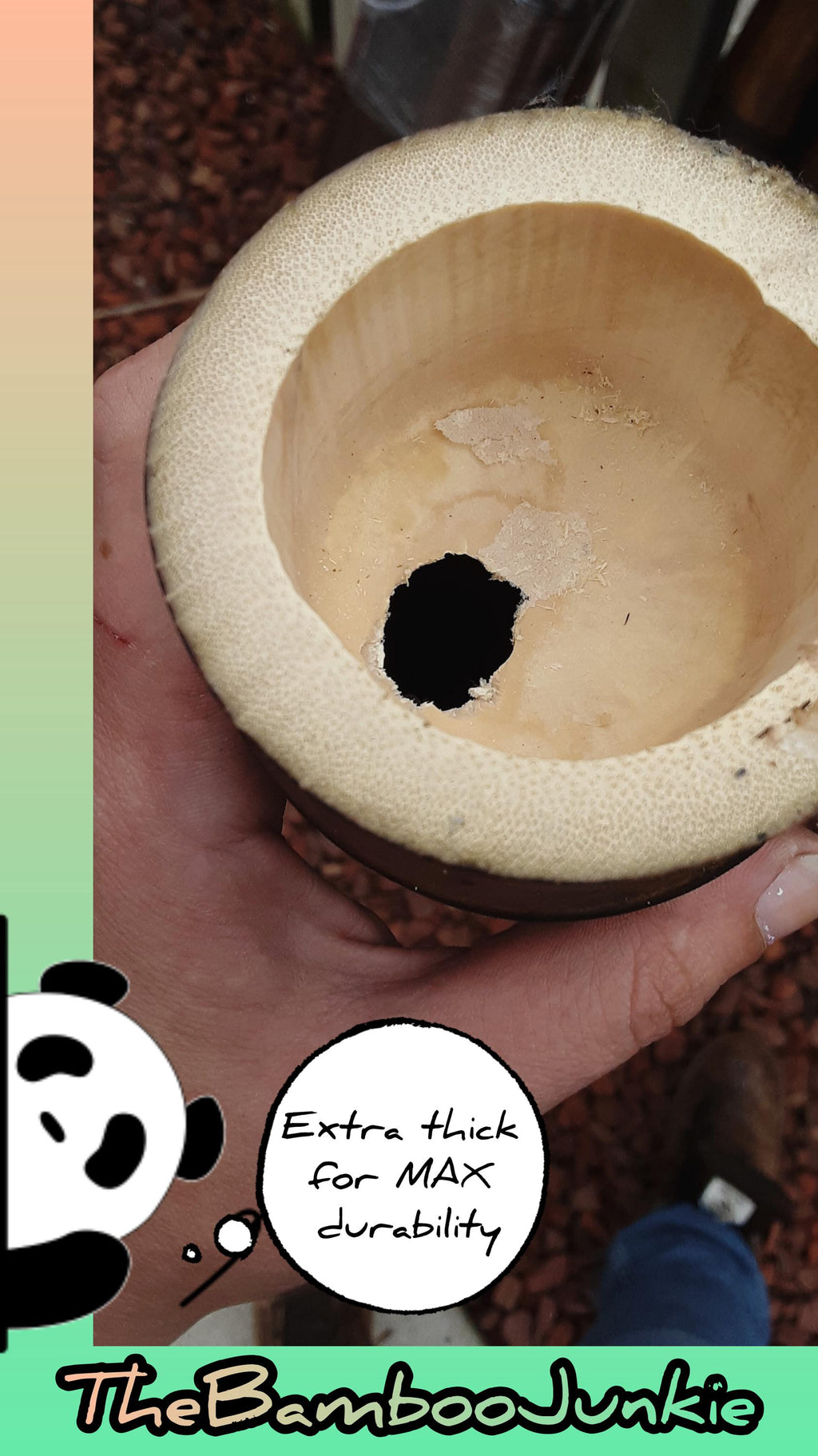 3" Bamboo Poles Set of 8 Large Flame Cured Bamboo Tiki Poles Indoor Outdoor Garden Office Home Decor